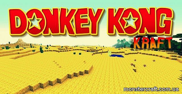 Donkey Kong Kraft [1.5.2] [16x] скачать