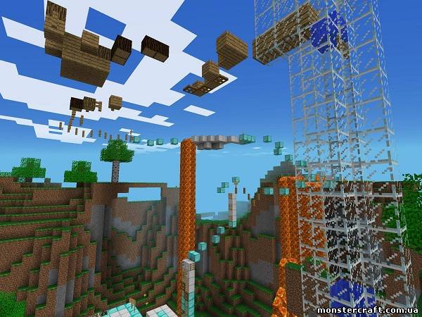 PARKOUR: All Rounded [MCPE Карта] скачать