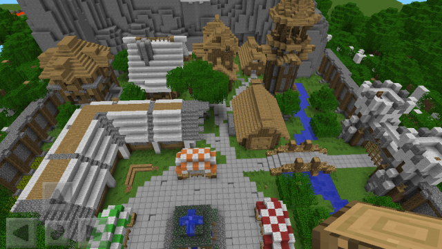 CAPTIRE THE FLAG MULTIPLAYER [MCPE Карта] скачать