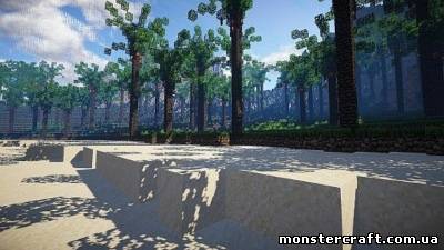 CUSTOM TERRAIN [MCPE Карта] скачать