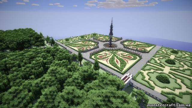 BEAUTIFUL GARDEN [MCPE Карта] скачать