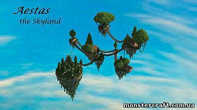 AESTAS THE SKYLANDS [MCPE Карта] скачать