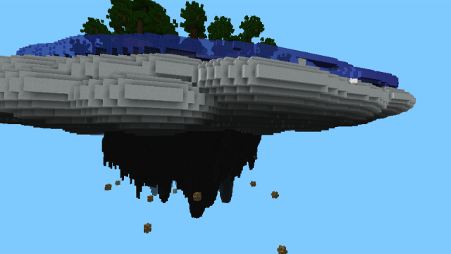 THE ISLAND IN THE SKY [MCPE Карта] скачать