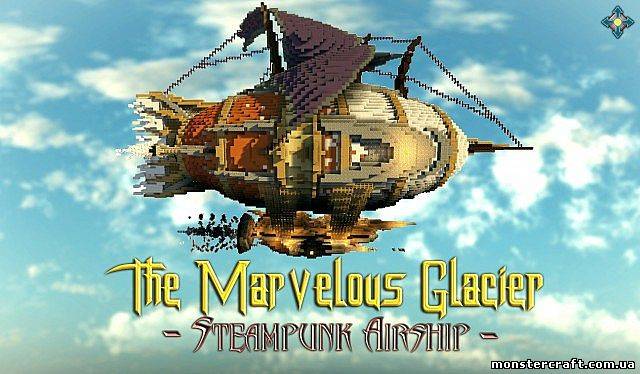 The Marvelous Glacier – Steampunk Airship [Карта] скачать