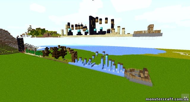 BIOME JUMP MAP [MCPE Карта] скачать