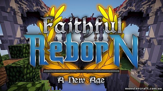 Ресурспак Faithful : Reborn Animated [64x] [1.7.9] скачать