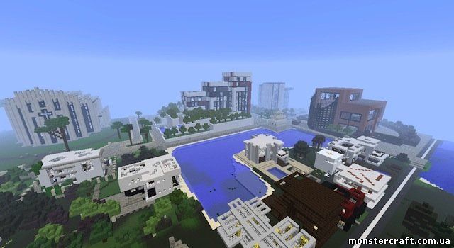 Карта Modern City [MCPE] скачать
