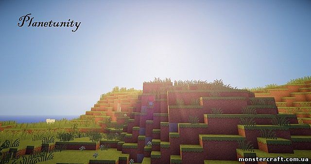 Ресурспак Planetunity [16x] [1.7.9] скачать