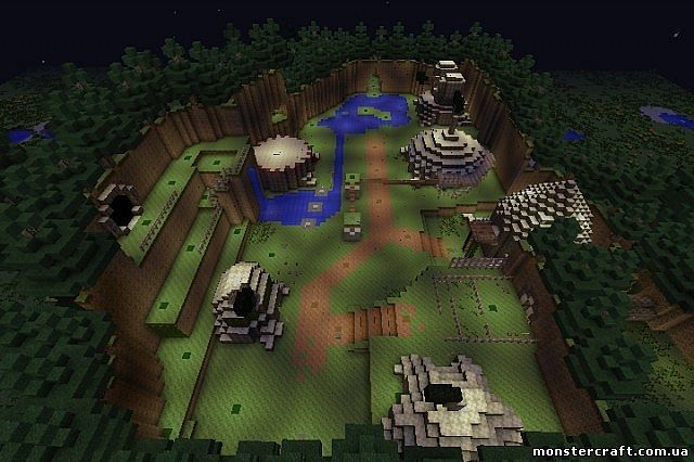 Карта Ocarina of Time: Hyrule скачать