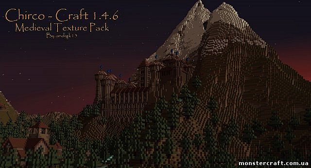 Текстур пак Chirco-Craft [1.5.2] [32x] скачать