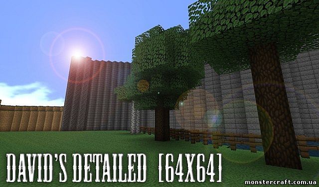Текстур пак David’s Detailed [1.5.2] [64x] скачать
