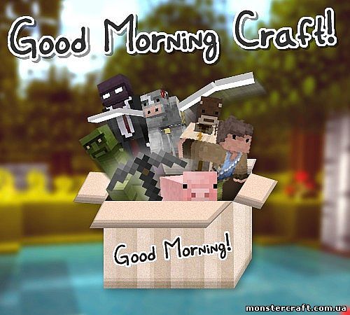 Текстур пак Good Morning Craft [1.5.2] [16x] скачать