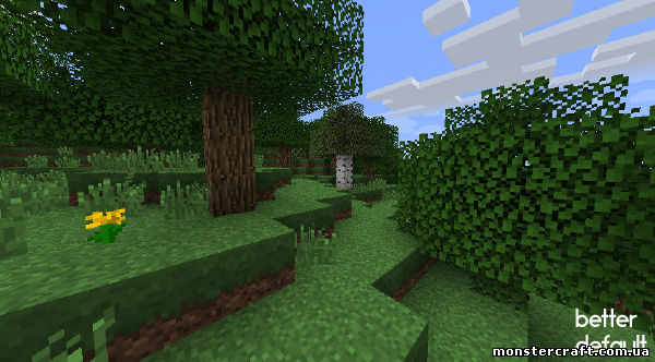 Текстур пак BetterDefault [1.5.2] [16x] скачать