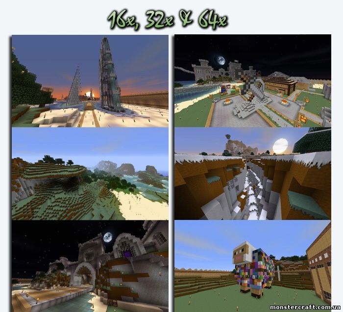 Текстур пак Defscape [1.5.2] [32x] скачать