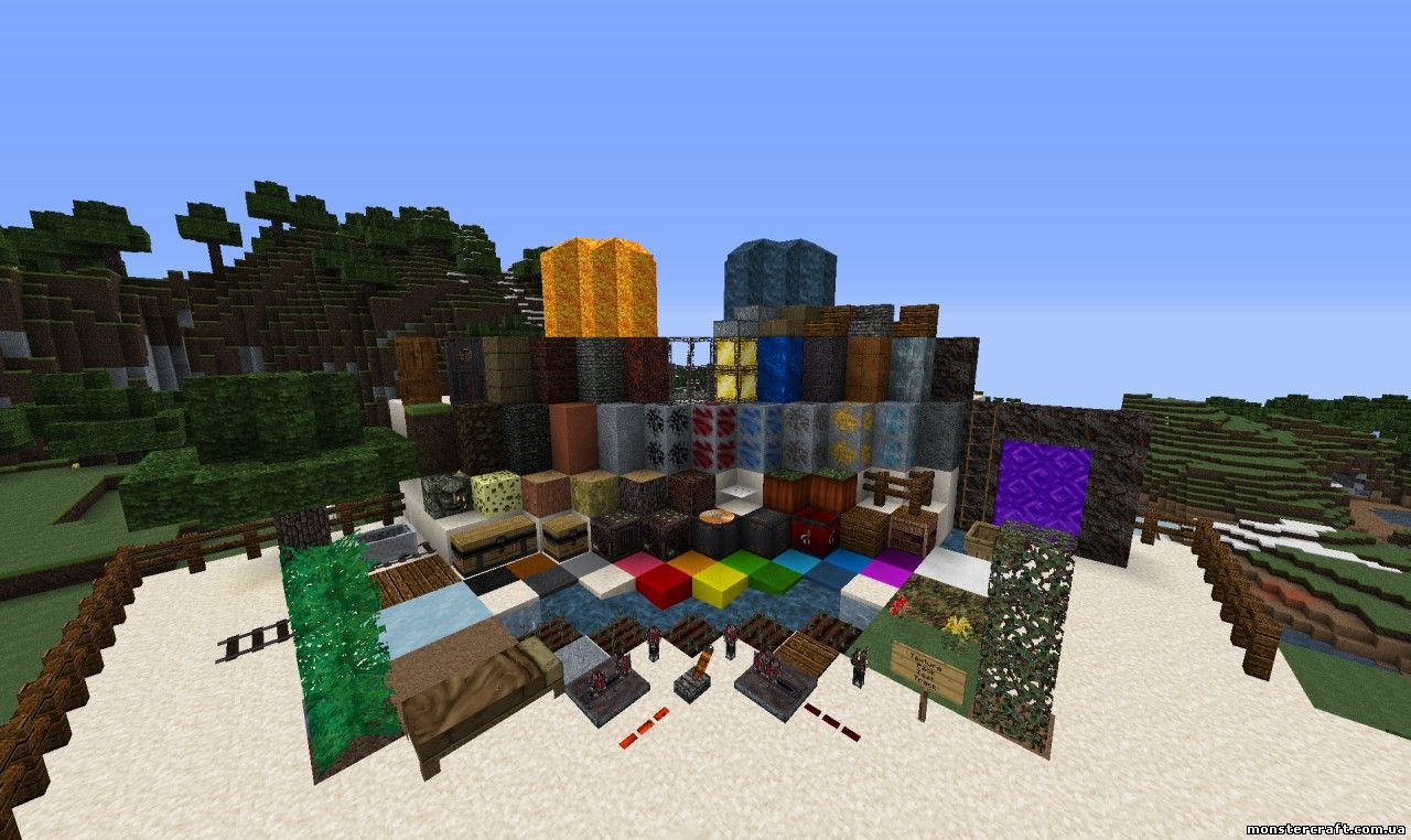 Текстур пак Hammerite-Craft [1.5.2] [64x] скачать