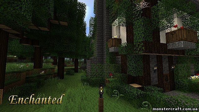 Текстур пак Enchanted  [1.5.2] [32x] скачать