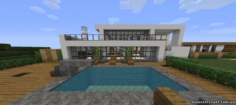 Minecraft Modern House скачать