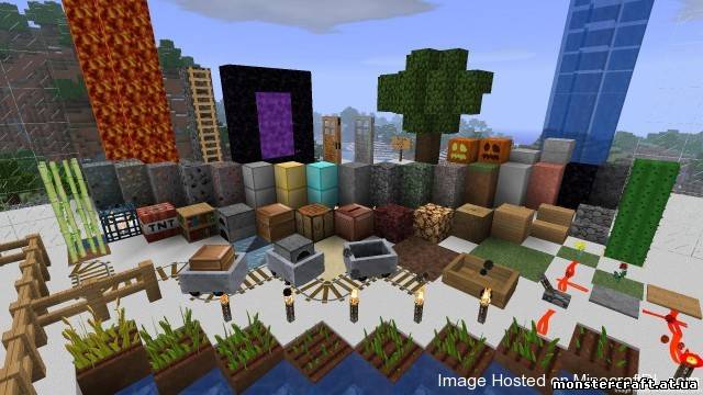 Minecraft Enhanced  [32x]  [64x] [128x] [256x] [1.5.2] скачать