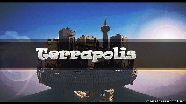 Terrapolis - The floating futuristic build скачать