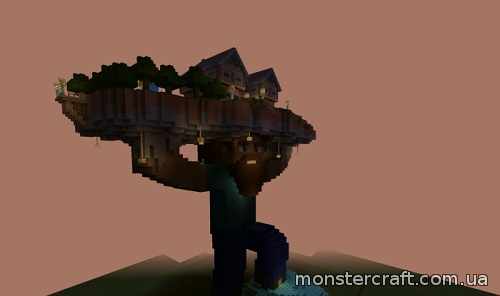 Bearded Steve Holding A House скачать