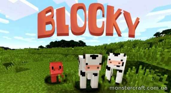 Blocky Mobs [1.8.X] [32x] скачать