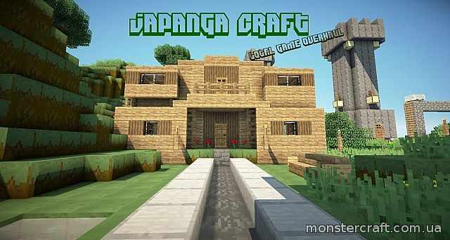 JapangaCraft [1.5.2] [16x] скачать