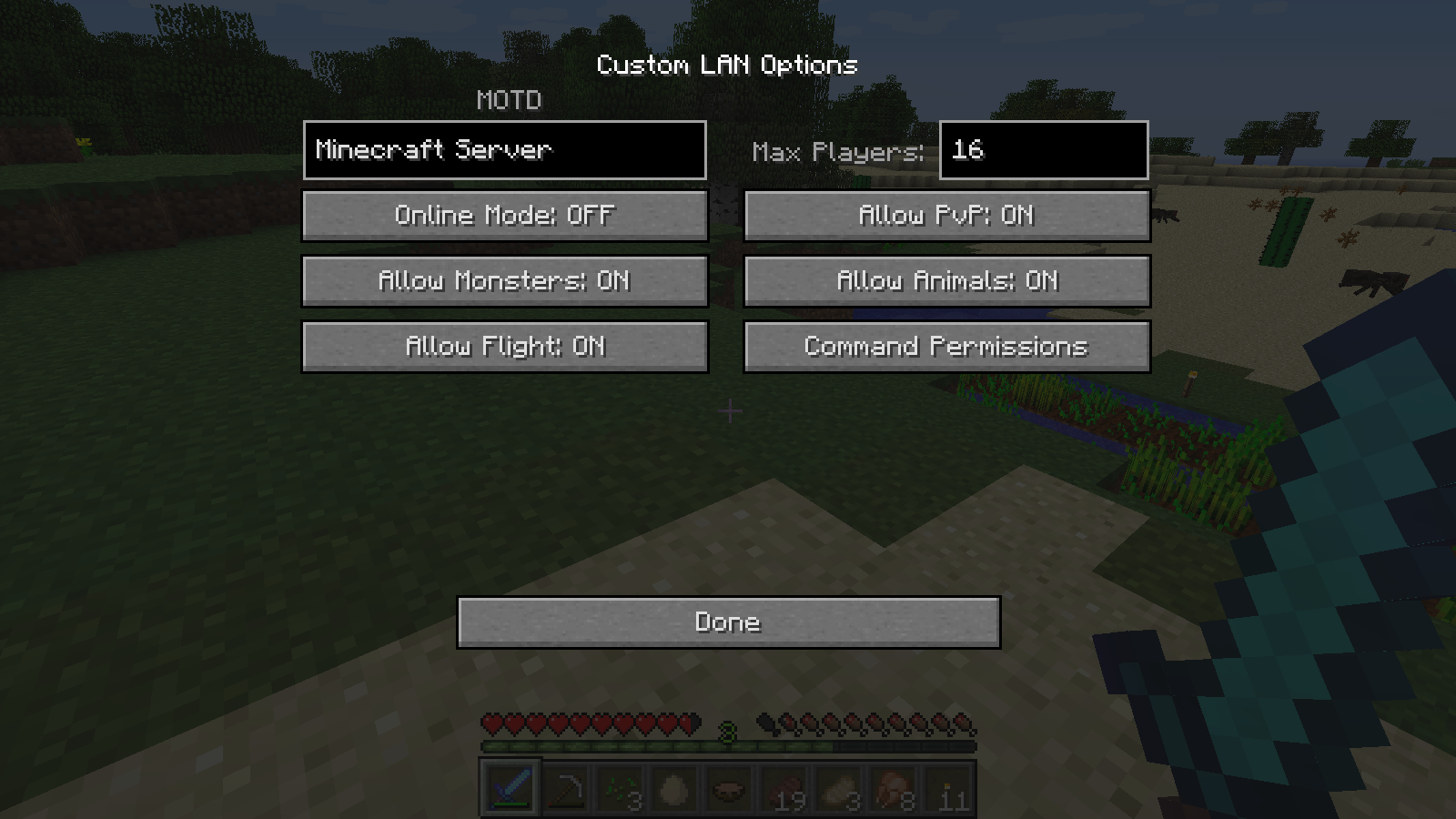 Custom LAN Port [1.5.2] скачать