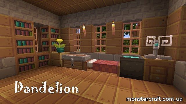 Dandelion [1.5.2] [16x] скачать