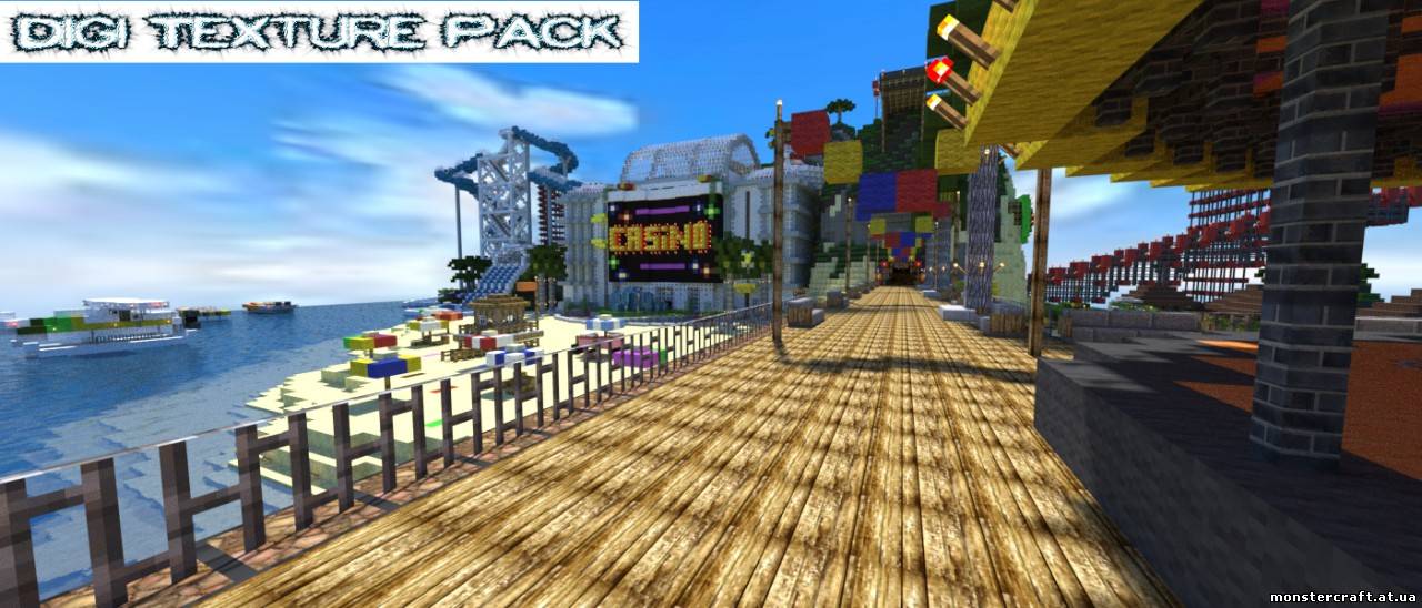 Digi Texture Pack [1.6.2] скачать