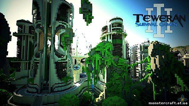 Teweran Survival Games 3 – Futuristic City Map скачать